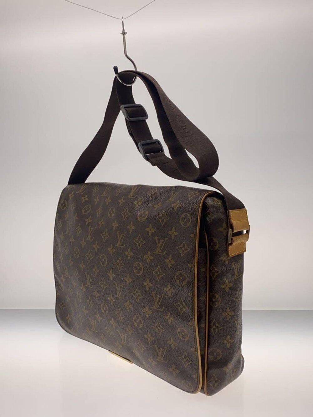 Louis Vuitton Brown Monogram Abesses Canvas Brown